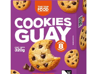 Cookies con chips de chocolate sin gluten GUAY